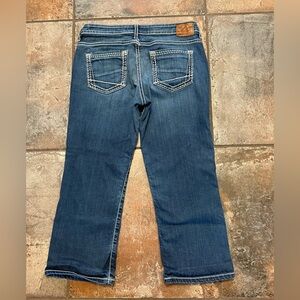 BKE “Payton” Blue Denim Capris Jeans